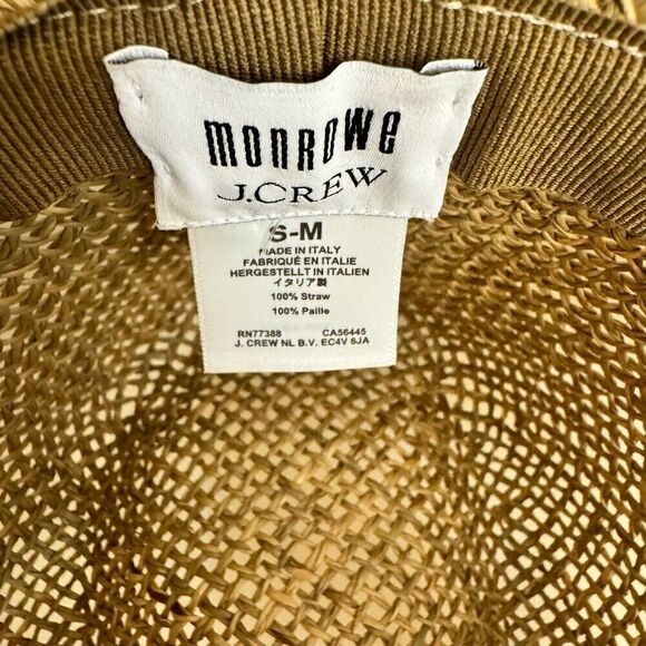 Monrowe x J. Crew Limited Edition Tall Straw Hat Small / Medium main image 6
